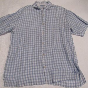 Tommy Bahama Large Short Sleeve Casual Button Down